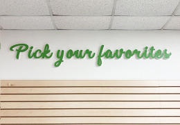 PVC Dimensional Letters